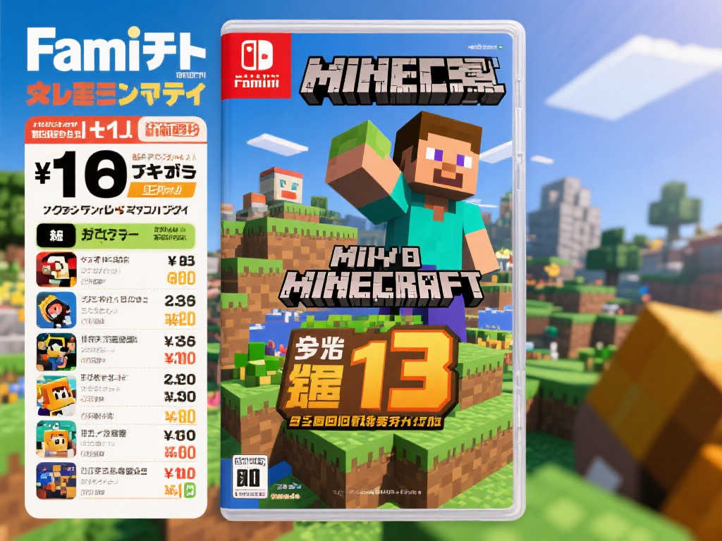 Fami通最新销量排行揭晓：《我的世界》强势跻身前三！