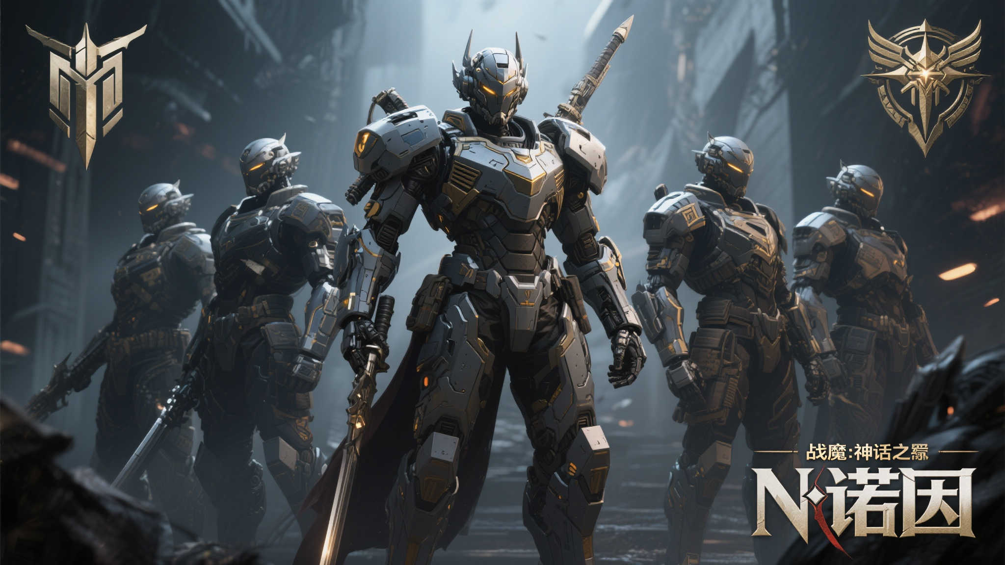 统制局最强机甲部队“诺因”亮相！神话之裔揭示战魔传奇