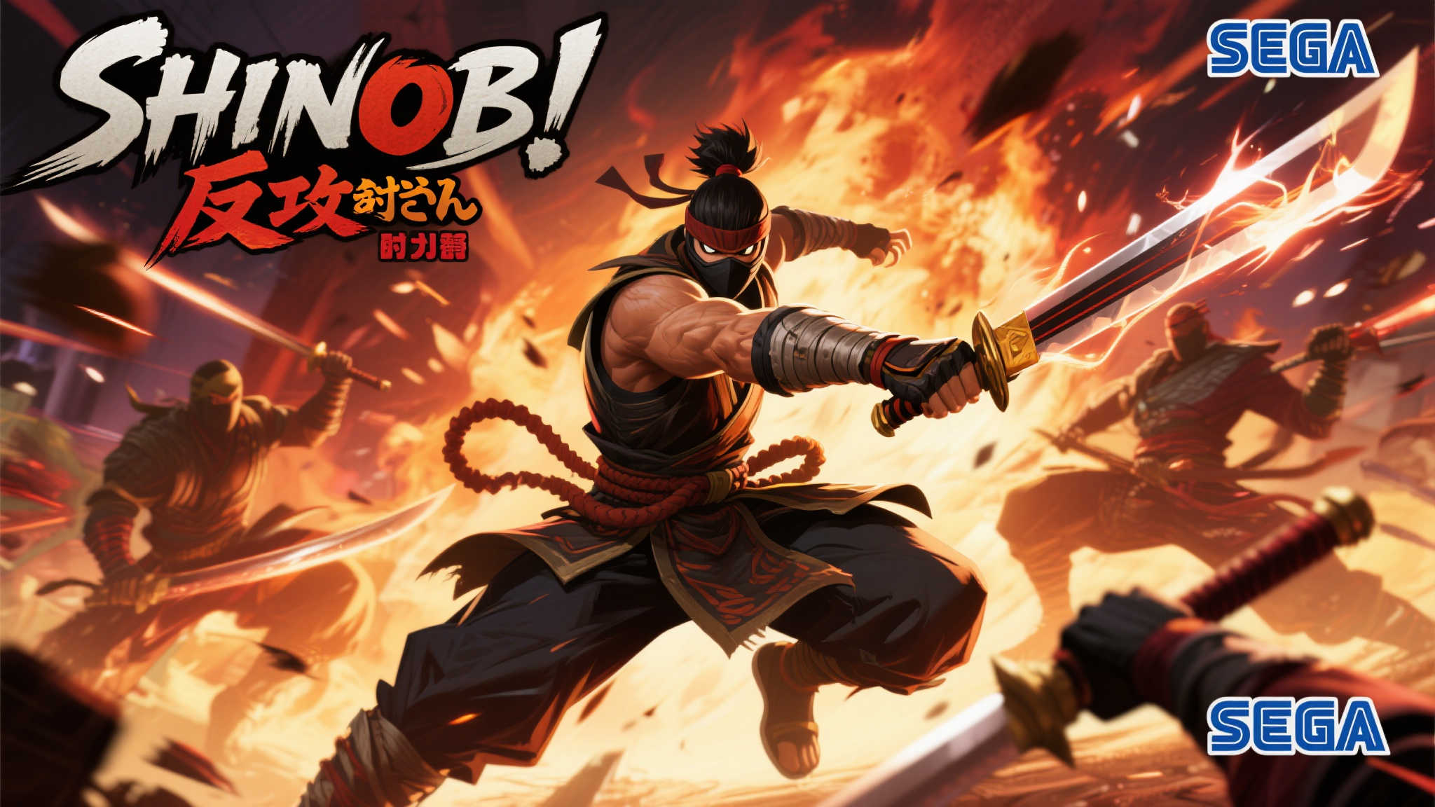 世嘉经典再现!《Shinobi:逆袭之刃》全新预告震撼发布 世嘉经典再现!《Shinobi:逆袭之刃》全新预告震撼发布
