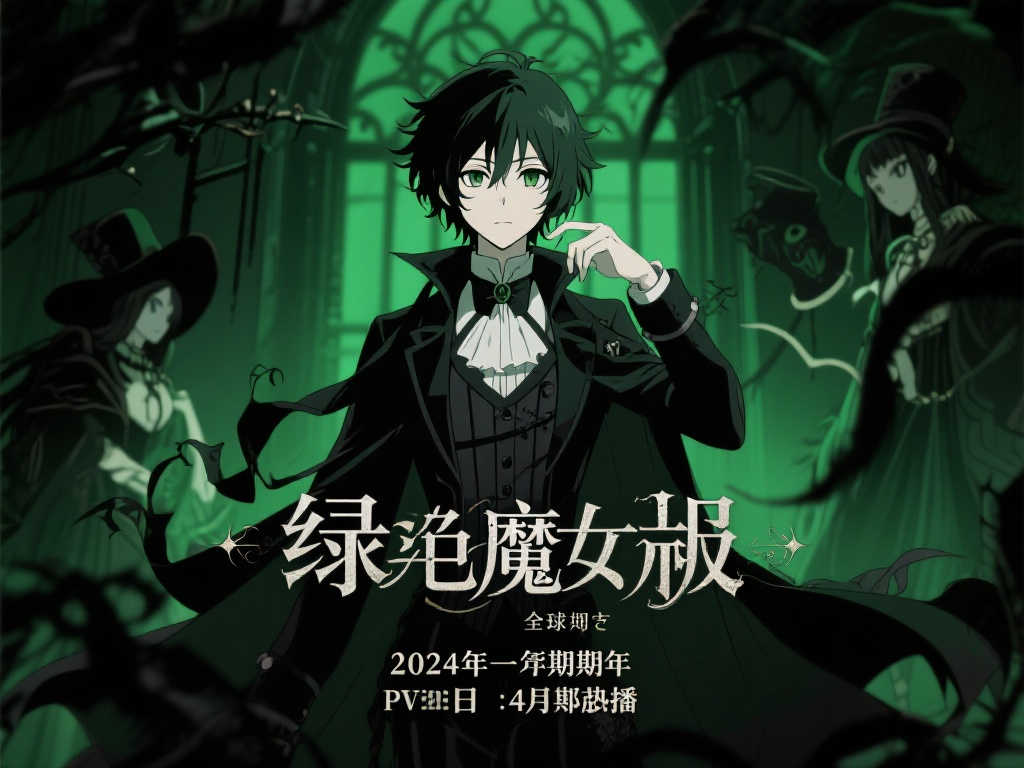 《黑执事:绿之魔女篇》超燃PV释出,4月震撼开播! 《黑执事:绿之魔女篇》超燃PV释出,4月震撼开播!